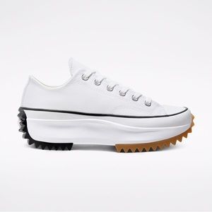 Converse low top platform sneakers